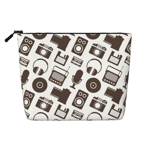 Abstrakte Malerei1 Kunsthanf-Make-up-Tasche, Kunsthanf-Make-up-Reisetasche, Kosmetiktasche für Frauen und Mädchen von peiyeety