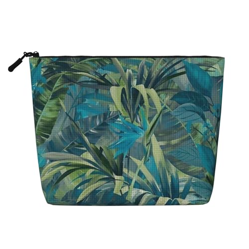 Blue Sky Fake Hemp Kunsthanf Make-up-Reisetasche Kosmetiktasche für Frauen und Mädchen von peiyeety