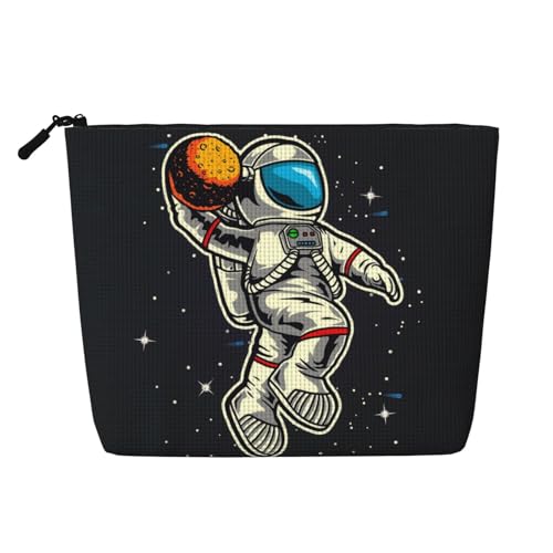 Chocolate Bar1 Fake Hemp Kunsthanf Make-up Reisetasche Kosmetiktasche für Frauen und Mädchen von peiyeety