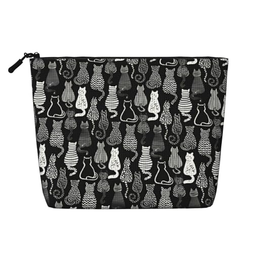 Colorful Heart2 Fake Hanf Kunsthanf Make-up Reisetasche Kosmetiktasche für Frauen und Mädchen von peiyeety