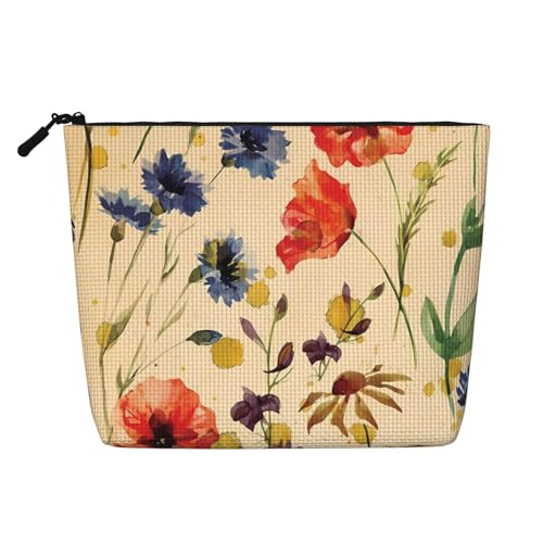 Coloured Instrument Fake Hanf Make-up-Tasche Kunsthanf Make-up Reisetasche Kosmetiktasche für Frauen und Mädchen von peiyeety