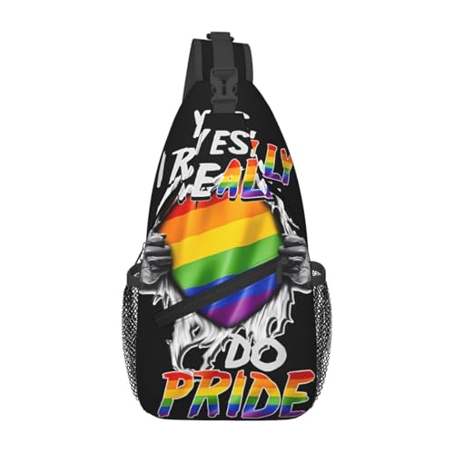 Galaxy Pride Flag Cross Brusttasche für Damen und Herren, verstellbare Umhängetaschen, Schulterrucksack Galaxy Pride Flag Cross Brusttasche für Damen und Herren, verstellbare Umhängetaschen, Schulterrucksack von peiyeety