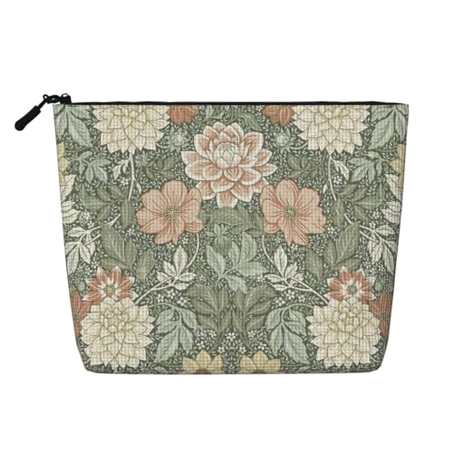 Kiwi Fruit2 Make-up-Tasche aus Kunsthanf, Make-up-Reisetasche aus Kunsthanf, Kosmetiktasche für Frauen und Mädchen von peiyeety