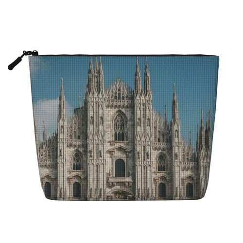 Kosmetiktasche aus Kunsthanf mit Elefantenmotiv, Reisetasche, Kosmetiktasche für Frauen und Mädchen von peiyeety