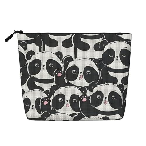 Leafy Butterfly Fake Hanf Make-up-Tasche Kunsthanf Make-up Reisetasche Kosmetiktasche für Frauen und Mädchen von peiyeety