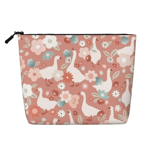 Nautische Fake Hanf Kunsthanf Make-up Reisetasche Kosmetiktasche für Frauen und Mädchen von peiyeety