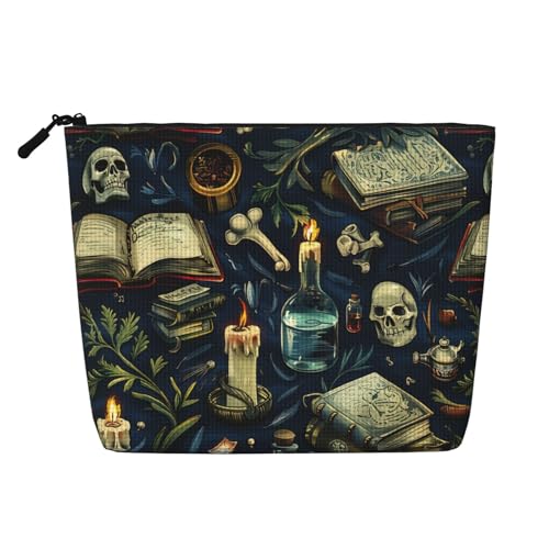 Oil Bud Fake Hanf Make-up-Tasche Kunsthanf Make-up Reisetasche Kosmetiktasche für Frauen und Mädchen von peiyeety