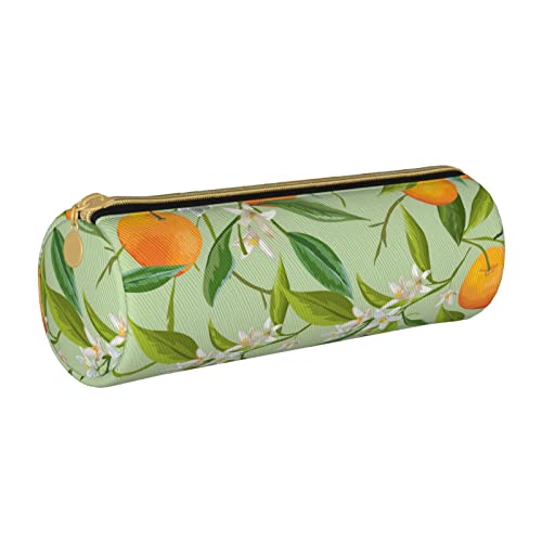 Orange Fruits Kawaii Stifteetui Organizer Tasche Box mit Reißverschluss für Schule Büro Mädchen Frauen von peiyeety
