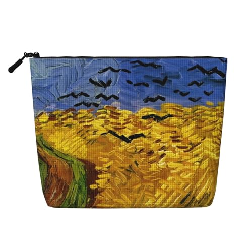 Riding Dinosaurs Fake Hanf Kunsthanf Make-up Reisetasche Kosmetiktasche für Frauen und Mädchen von peiyeety