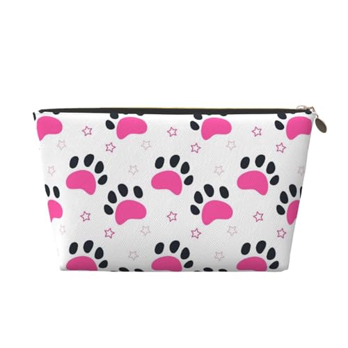 Tragbare Kosmetiktasche aus Leder mit Cartoon-Motiv, geeignet für Geschäftsreisen für Damen und Herren von peiyeety