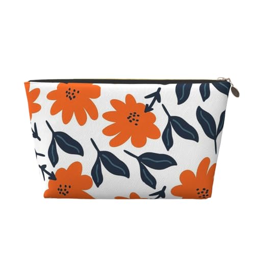 Tragbare Kosmetiktasche aus Leder mit Tiermotiv, geeignet für Geschäftsreisen, für Damen und Herren von peiyeety