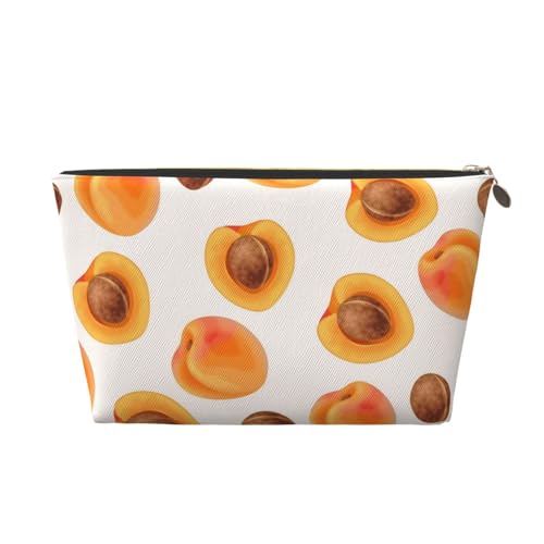 Tragbare Kosmetiktasche aus Leder mit niedlichen Tieren, geeignet für Geschäftsreisen für Frauen und Männer von peiyeety