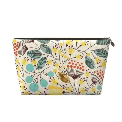 Tragbare Kosmetiktasche aus kristallklarem Pfirsichleder, geeignet für Geschäftsreisen für Damen und Herren von peiyeety