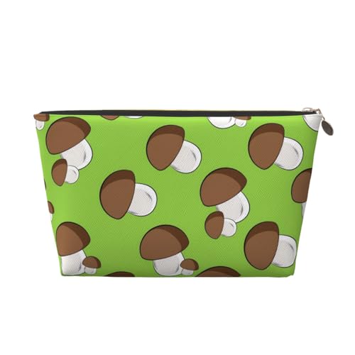 Tragbare Kosmetiktasche aus schwarzem Kürbisleder, geeignet für Geschäftsreisen für Damen und Herren von peiyeety