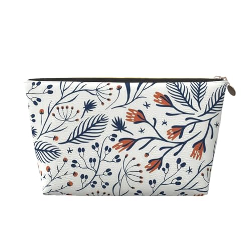 Tragbare Kosmetiktasche mit Hasenmotiv, Leder, geeignet für Geschäftsreisen, für Damen und Herren von peiyeety