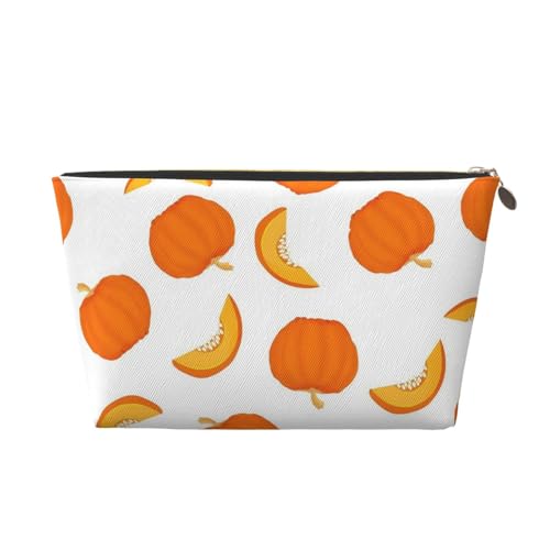 Tragbare Kosmetiktasche mit abstrakten Linien, Leder, geeignet für Geschäftsreisen, für Damen und Herren von peiyeety