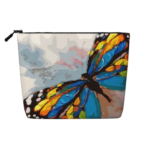 Turnip Rabbit Fake Hanf Make-up-Tasche Kunsthanf Make-up Reisetasche Kosmetiktasche für Frauen und Mädchen von peiyeety