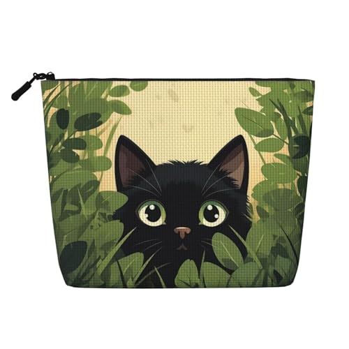 Wunderschöne Blumen-Make-up-Tasche für Damen mit großem Fassungsvermögen, tragbar, Kosmetiktasche für die Reise von peiyeety