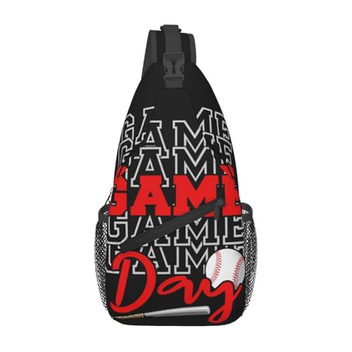 peiyeety Baseball-Feuer- und Wassermalerei, Cross-Brusttasche für Damen und Herren, verstellbare Umhängetaschen, Schulterrucksack peiyeety Baseball-Feuer- und Wassermalerei, Cross-Brusttasche für Damen und Herren, verstellbare Umhängetaschen, Schulterrucksack von peiyeety