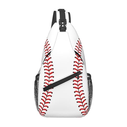 peiyeety Bunte Baseball-Cross-Brusttasche für Damen und Herren, verstellbare Umhängetaschen, Schulterrucksack peiyeety Bunte Baseball-Cross-Brusttasche für Damen und Herren, verstellbare Umhängetaschen, Schulterrucksack von peiyeety
