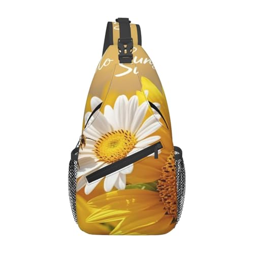 peiyeety Dinosaurier-Vulkan-Cross-Brusttasche für Damen und Herren, verstellbare Umhängetaschen, Schulterrucksack von peiyeety