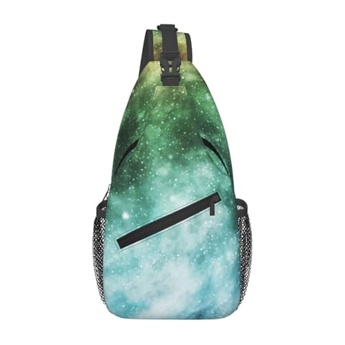 peiyeety Galaxy Cross-Brusttasche für Damen und Herren, verstellbar, Umhängetasche, Schulterrucksack peiyeety Galaxy Cross-Brusttasche für Damen und Herren, verstellbar, Umhängetasche, Schulterrucksack von peiyeety