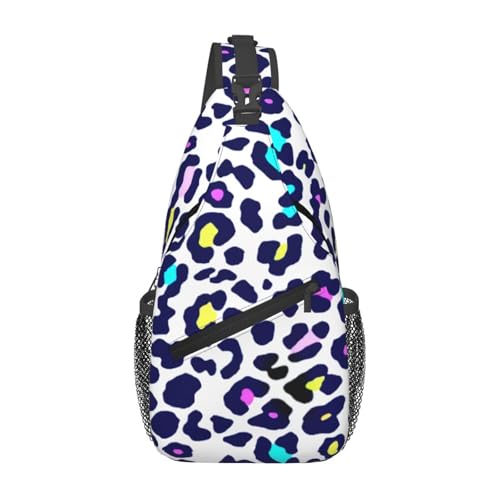 peiyeety Glitzernde abstrakte Regenbogenflagge, Cross-Brusttasche für Damen und Herren, verstellbare Umhängetaschen, Schulterrucksack von peiyeety