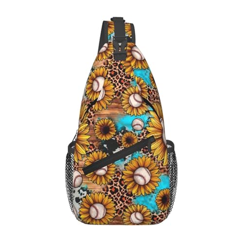 peiyeety Love Baseball Bat Cross Brusttasche für Damen und Herren, verstellbare Umhängetasche, Schulterrucksack peiyeety Love Baseball Bat Cross Brusttasche für Damen und Herren, verstellbare Umhängetasche, Schulterrucksack von peiyeety