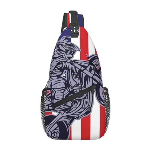 peiyeety Motocross Dirt Bike Got Dirt Cross Brusttasche für Damen und Herren, verstellbare Umhängetaschen, Schulterrucksack peiyeety Motocross Dirt Bike Got Dirt Cross Brusttasche für Damen und Herren, verstellbare Umhängetaschen, Schulterrucksack von peiyeety