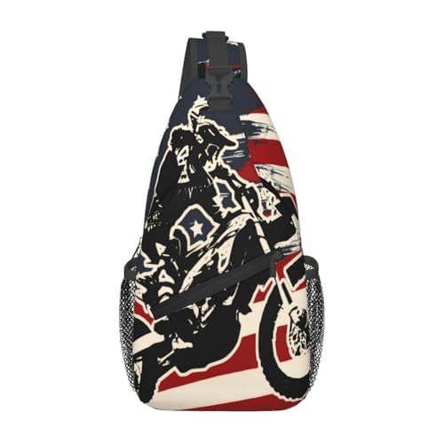 peiyeety Motocross Dirt Bike Got Dirt Cross Brusttasche für Damen und Herren, verstellbare Umhängetaschen, Schulterrucksack peiyeety Motocross Dirt Bike Got Dirt Cross Brusttasche für Damen und Herren, verstellbare Umhängetaschen, Schulterrucksack von peiyeety