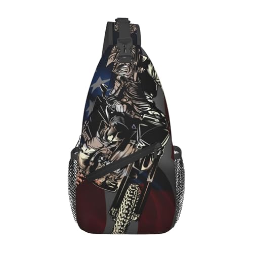peiyeety Motocross Dirt Bike Got Dirt Cross Brusttasche für Damen und Herren, verstellbare Umhängetaschen, Schulterrucksack peiyeety Motocross Dirt Bike Got Dirt Cross Brusttasche für Damen und Herren, verstellbare Umhängetaschen, Schulterrucksack von peiyeety