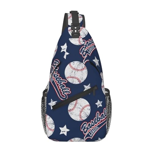 peiyeety Sport-Baseballhandschuh-Schläger-Cross-Brusttasche für Damen und Herren, verstellbare Umhängetaschen, Schulterrucksack peiyeety Sport-Baseballhandschuh-Schläger-Cross-Brusttasche für Damen und Herren, verstellbare Umhängetaschen, Schulterrucksack von peiyeety