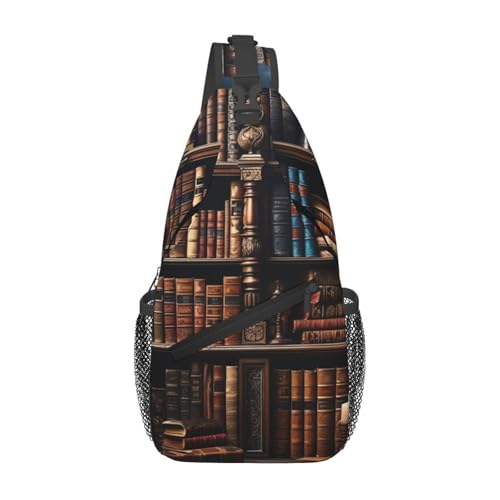 peiyeety Umhängetasche, Umhängetasche, Brusttasche, Bücherregal, Sling-Rucksack, lässige Taillen-Gürteltasche für unterwegs von peiyeety