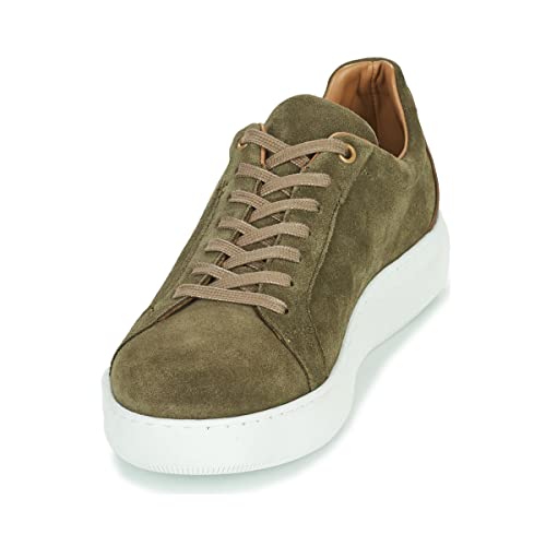 pellet Oscar Sneaker Herren Kaki - 45 - Sneaker Low Shoes von pellet