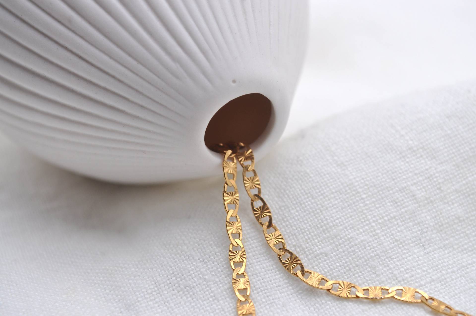 Karma Chain | Geschenk Für Frauen Goldkette Verlobung Geburtstagsgeschenk Frau Halskette Hochzeit Karma Chain | Geschenk Für Frauen Goldkette Verlobung Geburtstagsgeschenk Frau Halskette Hochzeit von pelyo