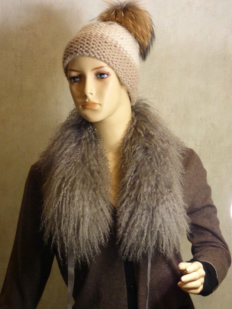 Pelzschal, Kragen, Loop Aus Tibetlamm, Schal von pelzArt