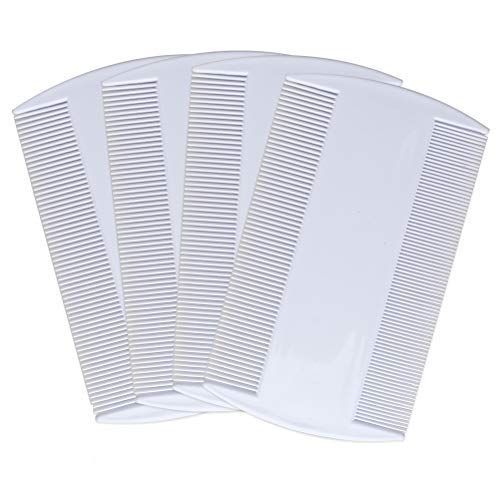 pengxiaomei Läusekämme, langlebig, doppelseitig, für Kinder, Erwachsene, Haustiere, 4 Stück von pengxiaomei