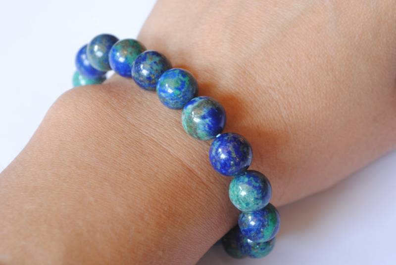 Ausgezeichnete "Azurit" Stein Armband Unisex Erwachsene 10 Mm Ausgezeichnete "Azurit" Stein Armband Unisex Erwachsene 10 Mm von penny1881