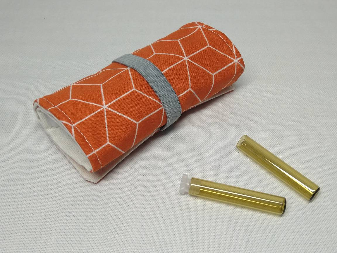 Globulirolle, Taschenapotheke, Globulitasche, Aufbewahrung Globuli von peppaKus