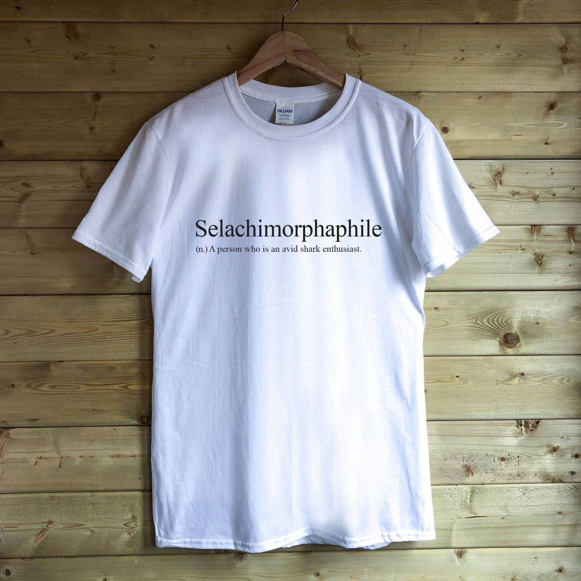 Selachimorphaphiles Unisex T-Shirt Für Begeisterte Hai-Liebhaber von peppermintandblue