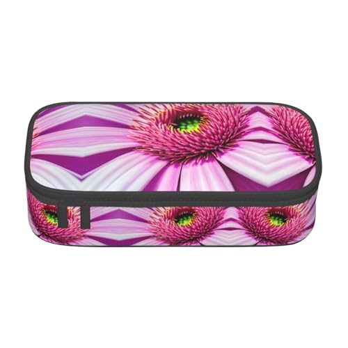 Federmäppchen mit rosa Blumen, tropische Pflanzen, großes Fassungsvermögen, Stiftetasche, Schreibwaren-Organizer mit Reißverschluss, für Büro und Uni Federmäppchen mit rosa Blumen, tropische Pflanzen, großes Fassungsvermögen, Stiftetasche, Schreibwaren-Organizer mit Reißverschluss, für Büro und Uni von perangg