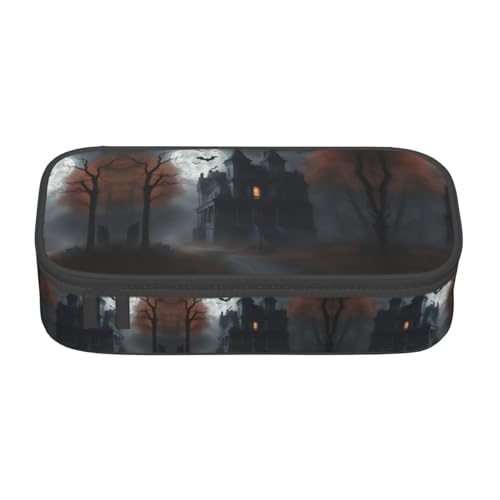 perangg Halloween Horror Federmäppchen mit großem Fassungsvermögen, Schreibwaren-Organizer mit Reißverschluss, für Büro und Uni perangg Halloween Horror Federmäppchen mit großem Fassungsvermögen, Schreibwaren-Organizer mit Reißverschluss, für Büro und Uni von perangg