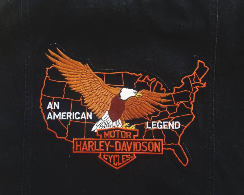 Harley Davidson "An American Legend" Gewebte Abzeichen Ist Vintage Harley Davidson "An American Legend" Gewebte Abzeichen Ist Vintage von perdonavidas