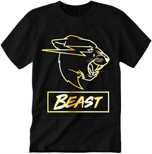 Mr. Beast Logo T-Shirt Men &, American Youtuber T-Shirt Regula S Mr. Beast Logo T-Shirt Men &, American Youtuber T-Shirt Regula S von perdu