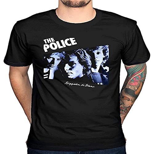 The Police Regatta T-Shirt Sting De Blanc Synchronicity Band Men's Fashion T-Shirt M von perdu