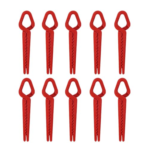 perfk 10pcs Nagellack Beschützer für Finger Manikürewerkzeuge Kunstzubehör für Frauen Mehrzweck tragbare Nagelklemmclips von perfk