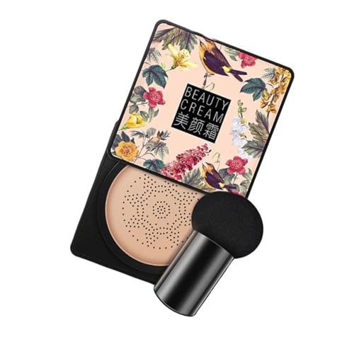 perfk Air Cushion BB Cream Foundation BB Cream Einfach aufzutragende feuchtigkeitsspendende Gesichts-Make-up-Kissen-Make-up-Basis Feuchtigkeitsspendende, Weiß von perfk