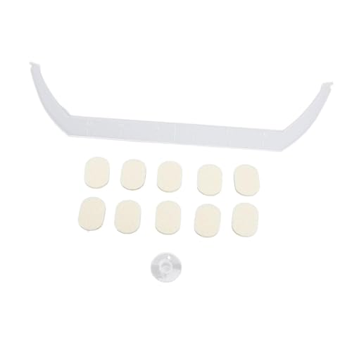 perfk Augenbrauen-Lineal, praktisch, transparent, für Permanent Make-up, Augenbrauen-Vorlage, Augenbrauen-Mapping-Lineal für Frauen, von perfk