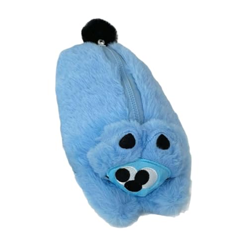 perfk Bleistiftetui mit Tiermotiv für Schüler Und Kinder, Blau von perfk