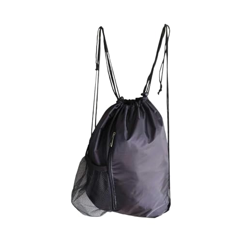 perfk Camping Kordelzug Rucksack Rucksack Lagerung Mode Sport Frauen Männer Daypack Knapsack für Ausflüge Reisen Fitnessstudio Arbeit Trekking von perfk